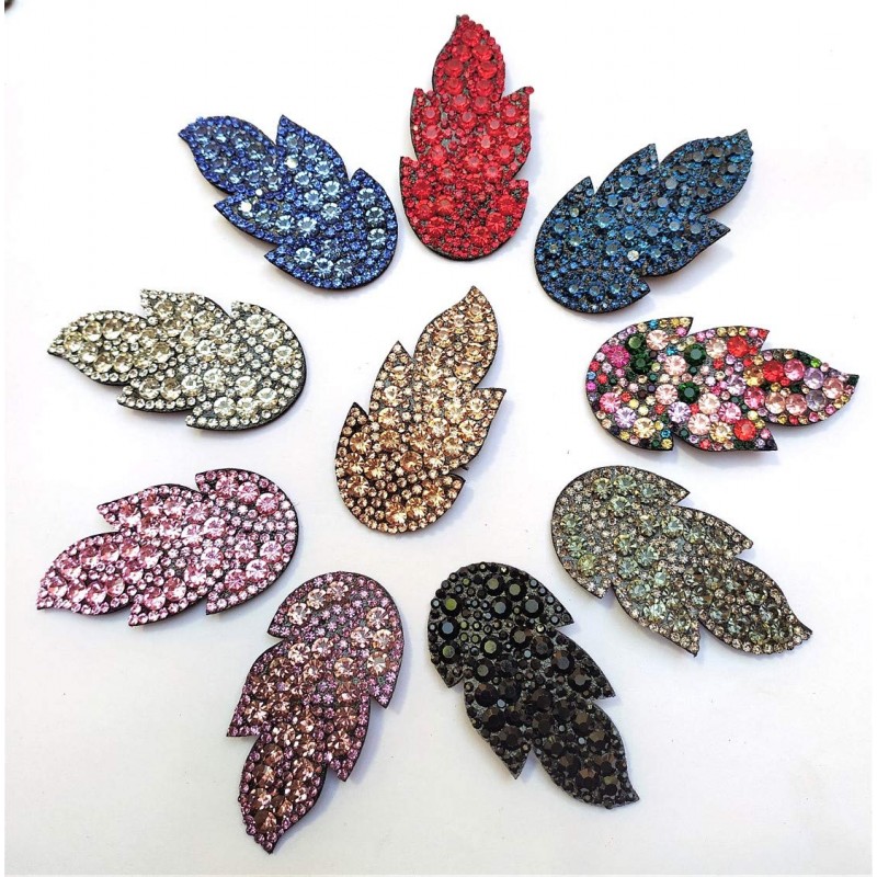Stone Hair Clip Leaf - Birthday party return gifts for kids and party  supplies