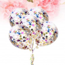 Round Confetti Balloon Mutlicolor-Set of 30