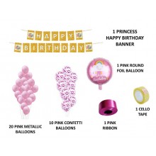 Princess Party Supply Combo (25 Pieces)