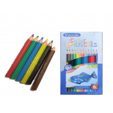 Colouring Pencil Set- 6 Pencils