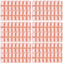 Balloon Foil Curtain-Rose Gold (6 Pcs)