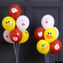 Cartoon Print Balloon (Set of 30)