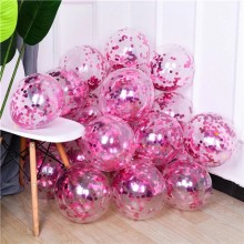 Pink Confetti Balloon-Set of 30