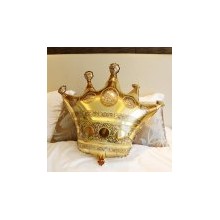 Crown Foil Balloon - Golden