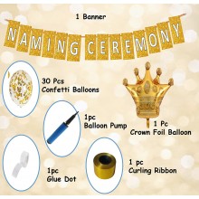 Naming Ceremony Decoration Set (Golden)