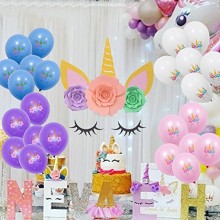 Led unicorn Printed Balloon – dallastoyswholesale