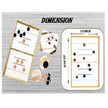 Portable Sling Foosball- Sling Puck Board Game