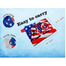 Zippered Organiser-Captain America Theme