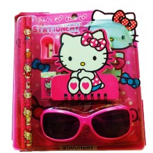 Stationery Gift Set With Shades-Hello Kitty