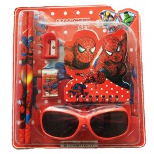 Stationery Gift Set With Shades-Spiderman
