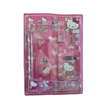 Stationery Gift Set With Crayons-Hello Kitty