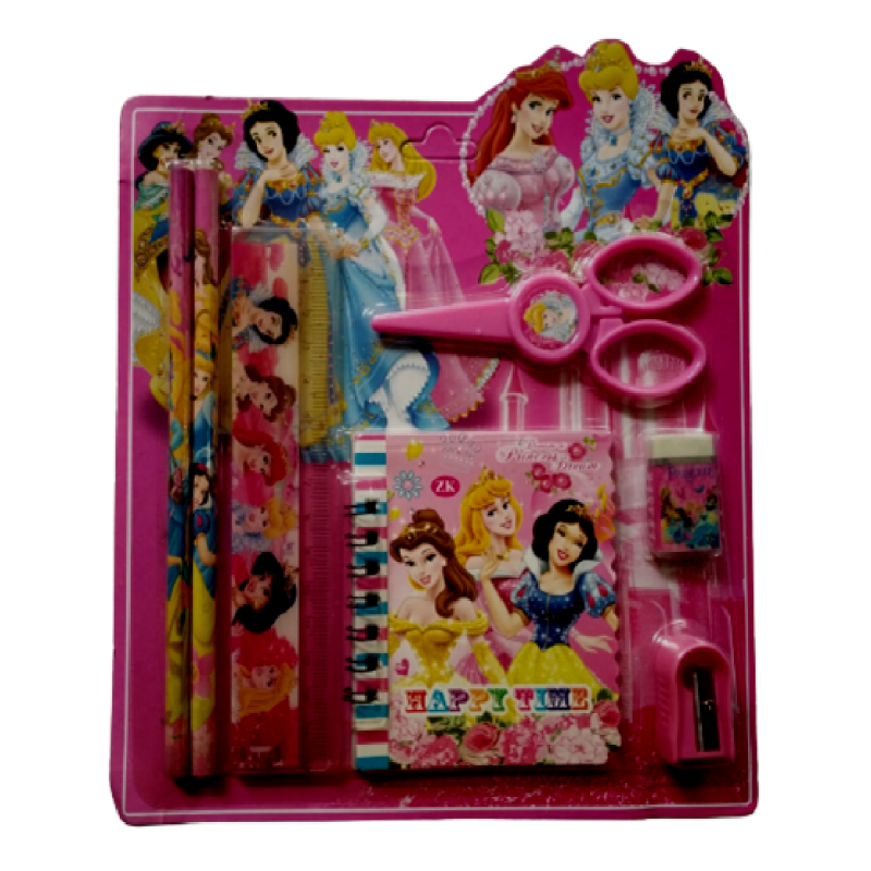 Stationery Gift Set With Scissors Princess