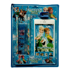 Stationery Gift Set With Mobile Note Book-Elsa