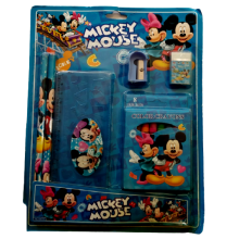 Stationery Gift Set With Crayons-Mickey