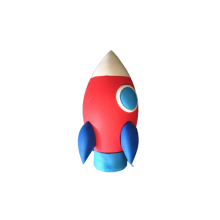 Rocket Space Eraser