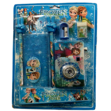 Stationery Gift Set with Pencil Cap-Elsa