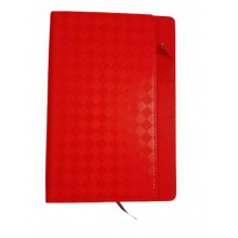 Red Checkered Diary Notebook