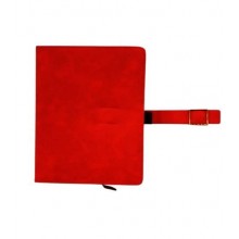 Red Diary with Magnetic Flap