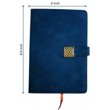 Blue Diary with Magnetic Flap