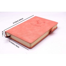 Pink Color A5 Ruled Notebook Journal