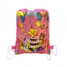 Sack Bag - Happy Birthday (Pink)