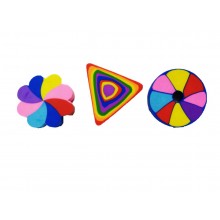 Rainbow Erasers - Assorted