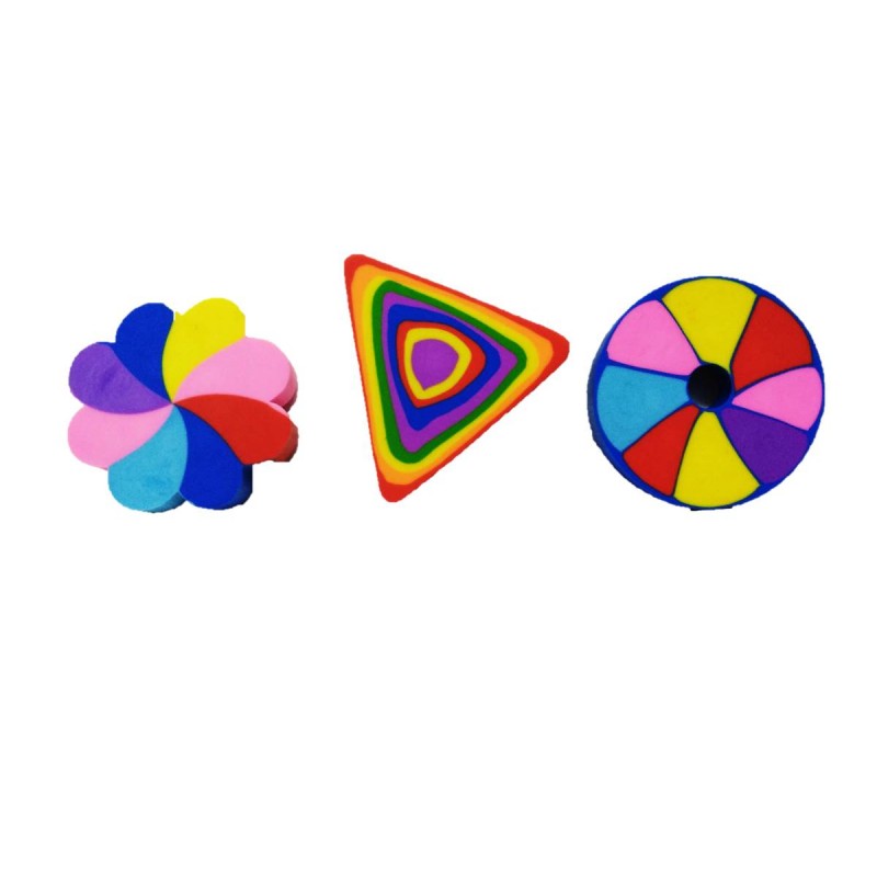 Rainbow Erasers - Assorted Rainbow Erasers - Assorted