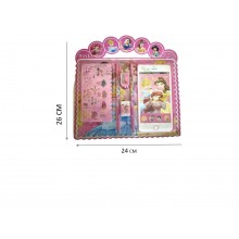Stationery Gift Set With Stencil- Princess