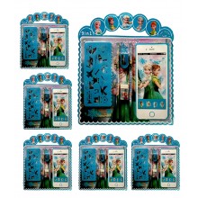Stationery Gift Set With Stencil- Elsa