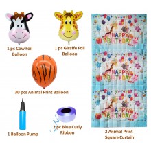 Animal Party Supply Combo (37 Pieces)