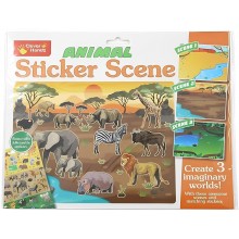 Reusable Sticker Book-Animal