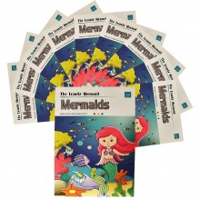 Watercolour Painting Book-Mermaid