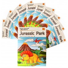 Watercolour Painting Book-Dino