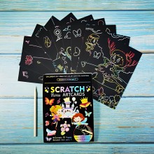 Scratch Art Cards-Fairy