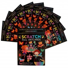 Scratch Art Cards-Fairy