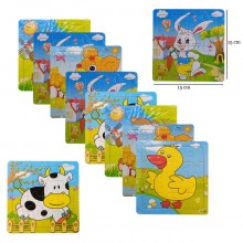 Wooden Jigsaw Puzzle Set-16 pcs