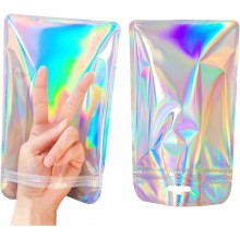 Holographic Pouch-Silver