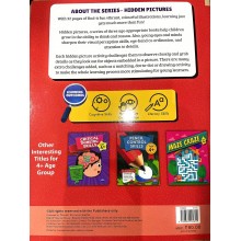 Coloring Book-Hidden Pictures, Age 4+