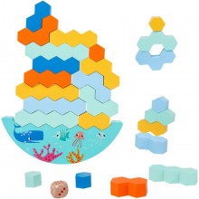 Wooden - Block Stacking & Balancing Game