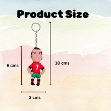 Football Players Theme Keychain