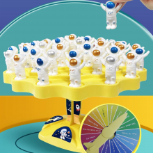 Spaceman Balancing Board Game- Yellow