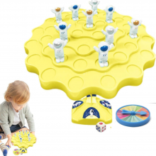Spaceman Balancing Board Game- Yellow