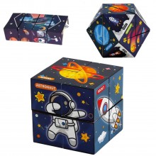 Shape Shifting Puzzle Cubes-Cosmic