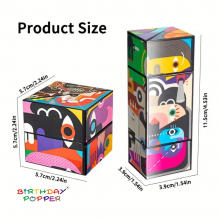 Shape Shifting Puzzle Cubes-Fiesta