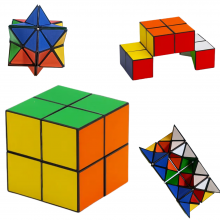 Shape Shifting Puzzle Cubes-Star