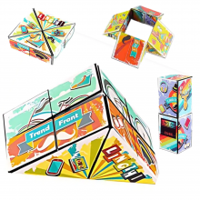 Shape Shifting Puzzle Cubes- Vintage