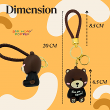 Keychain-Hug Me Bear