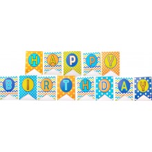 Colorful Polka Banner