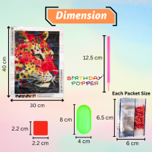 5D Diamond Painting Kit-Wild Animal