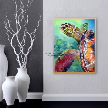5D Diamond Painting Kit-Sea Turtle